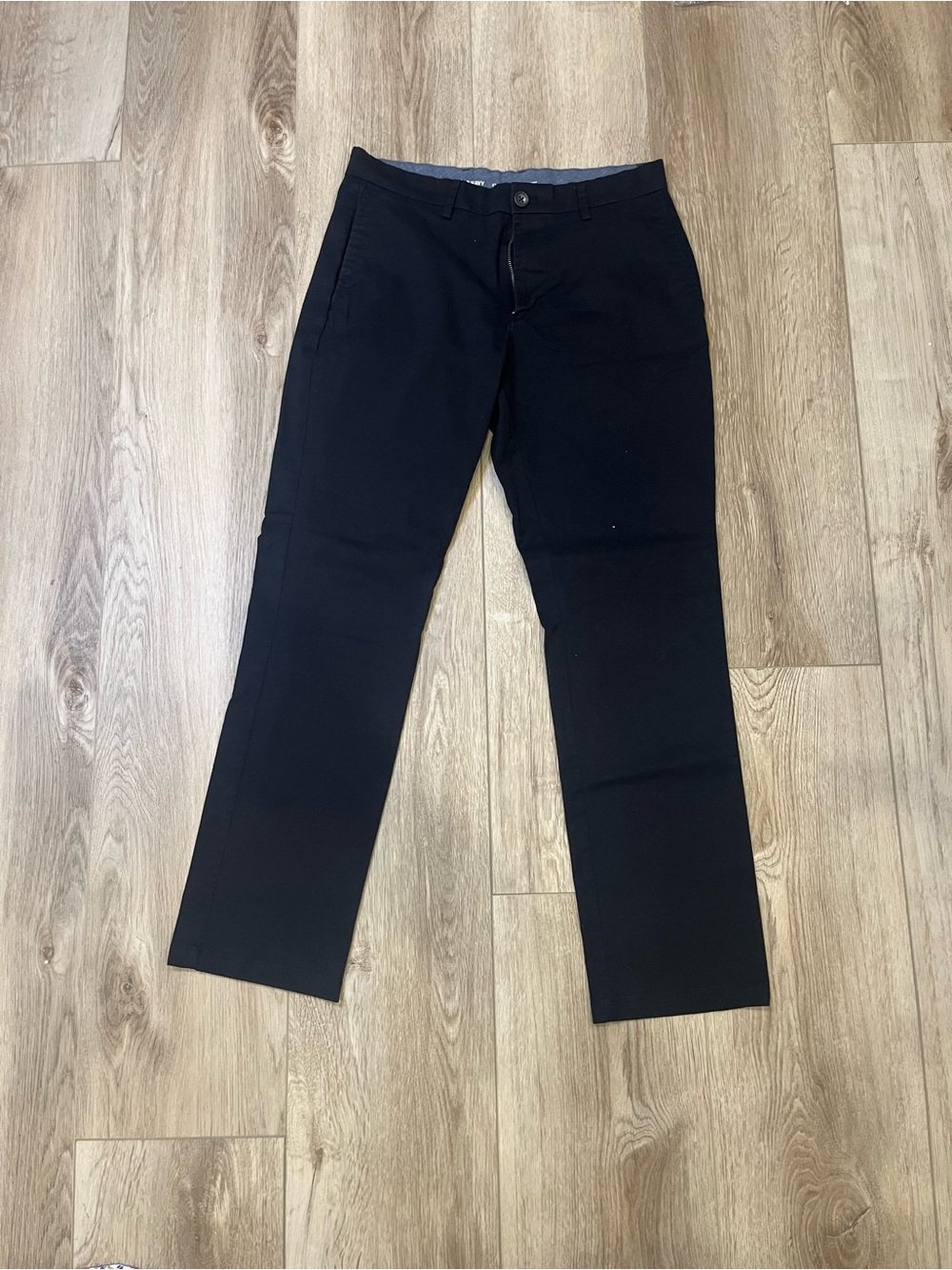 Old Navy Men's Black Straight-Leg Pants